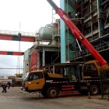 Continúa el mantenimiento al Bloque #1 de la Termoeléctrica "Lidio Ramón Pérez" en Felton,
