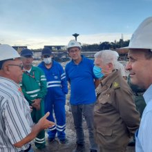 realizan visita de control y chequeo a la Base de Supertanqueros de Matanzas. realizan visita de control y chequeo a la Base de Supertanqueros de Matanzas.