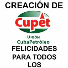 Felicidades para la Unión Cubapetroleo 