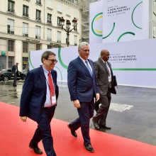 El presidente Miguel Díaz-Canel participa hoy en la Cumbre para un #NuevoPactoFinanciero,