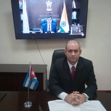 Cuba participates in the 4th General Assembly of the International Solar Alliance (ISA). 