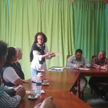 Visita de expertos de la UNESCO al Geoparque Viñales Visita de expertos de la UNESCO al Geoparque Viñales