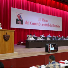 Sesiona III Pleno del Comité Central del Partido Comunista de Cuba