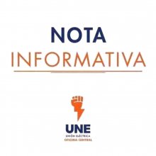 Nota Informativa UNE