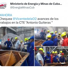 Chequea nuestro Ministro avances en la CTE Guiteras