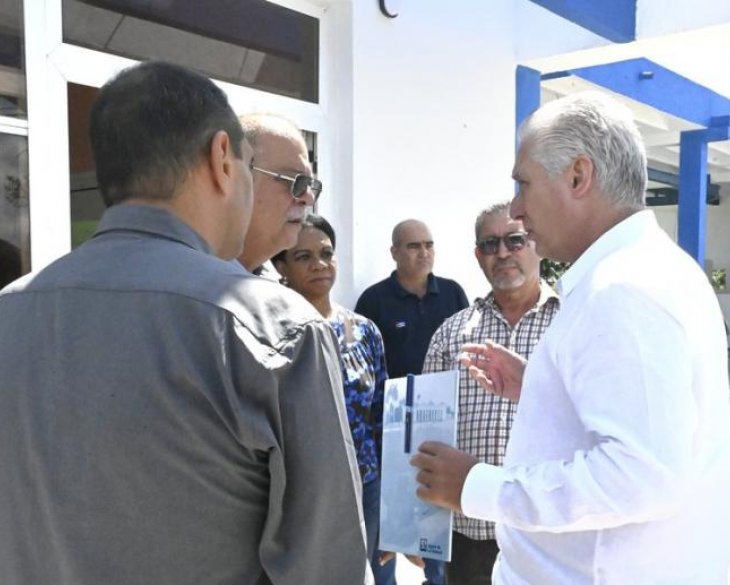 Chequea Díaz-Canel el Programa Integral de Abasto de Agua en La Habana